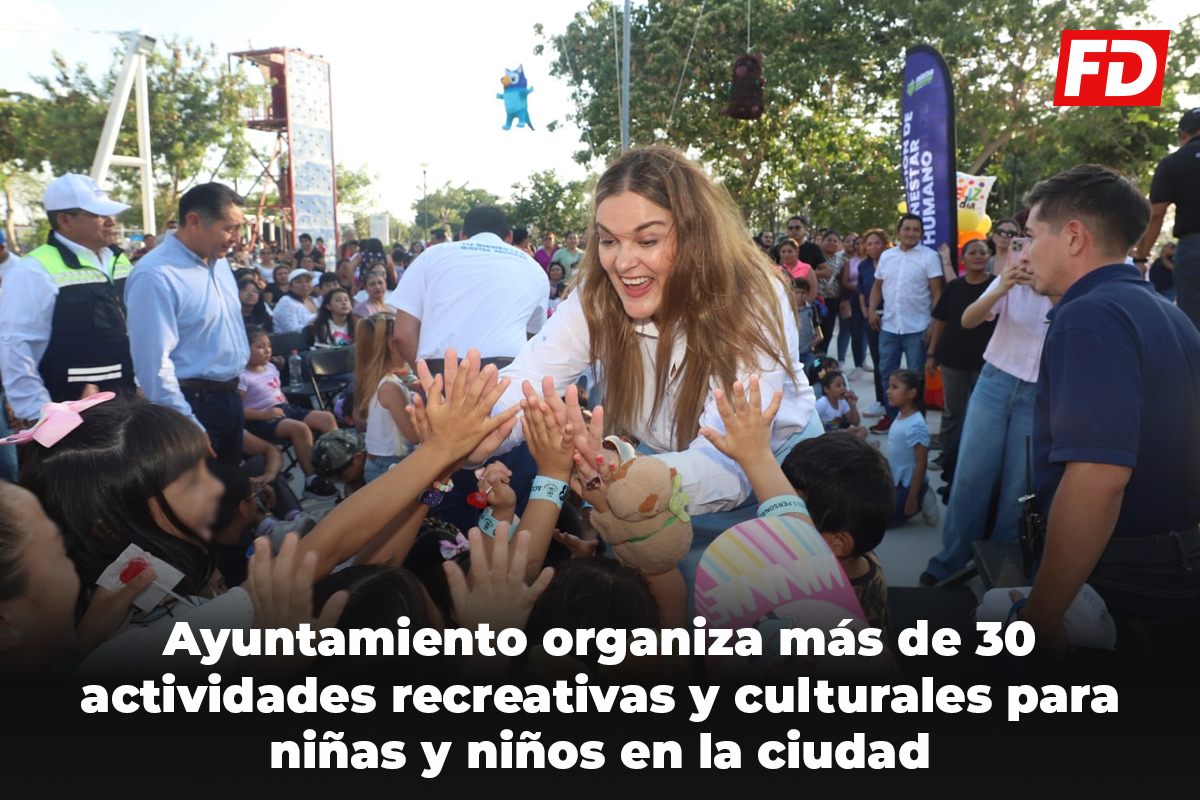 Mérida celebra a la niñez.