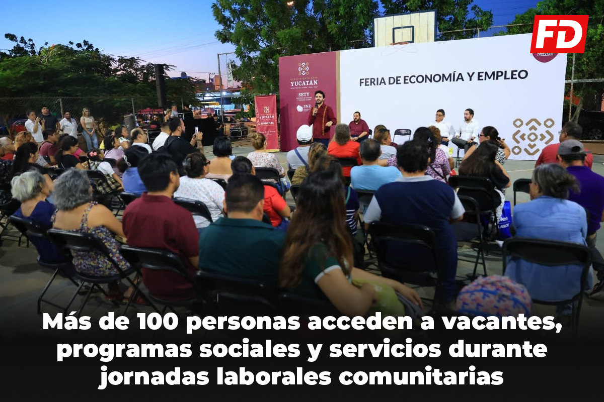 Feria acerca empleo a colonias.