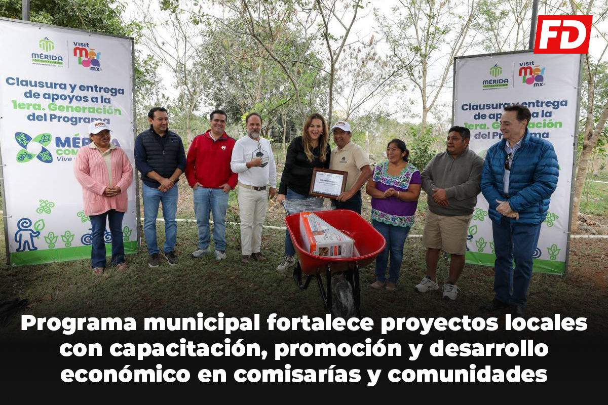 Impulsan turismo comunitario en Mérida.